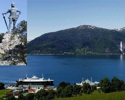 Sognefjord Guesthotel Vangsnes Exterior photo