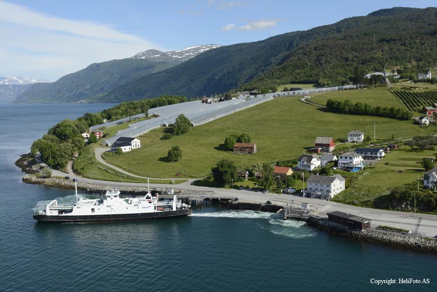 Sognefjord Guesthotel Vangsnes Exterior photo